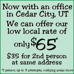 Now in Cedar City, UT